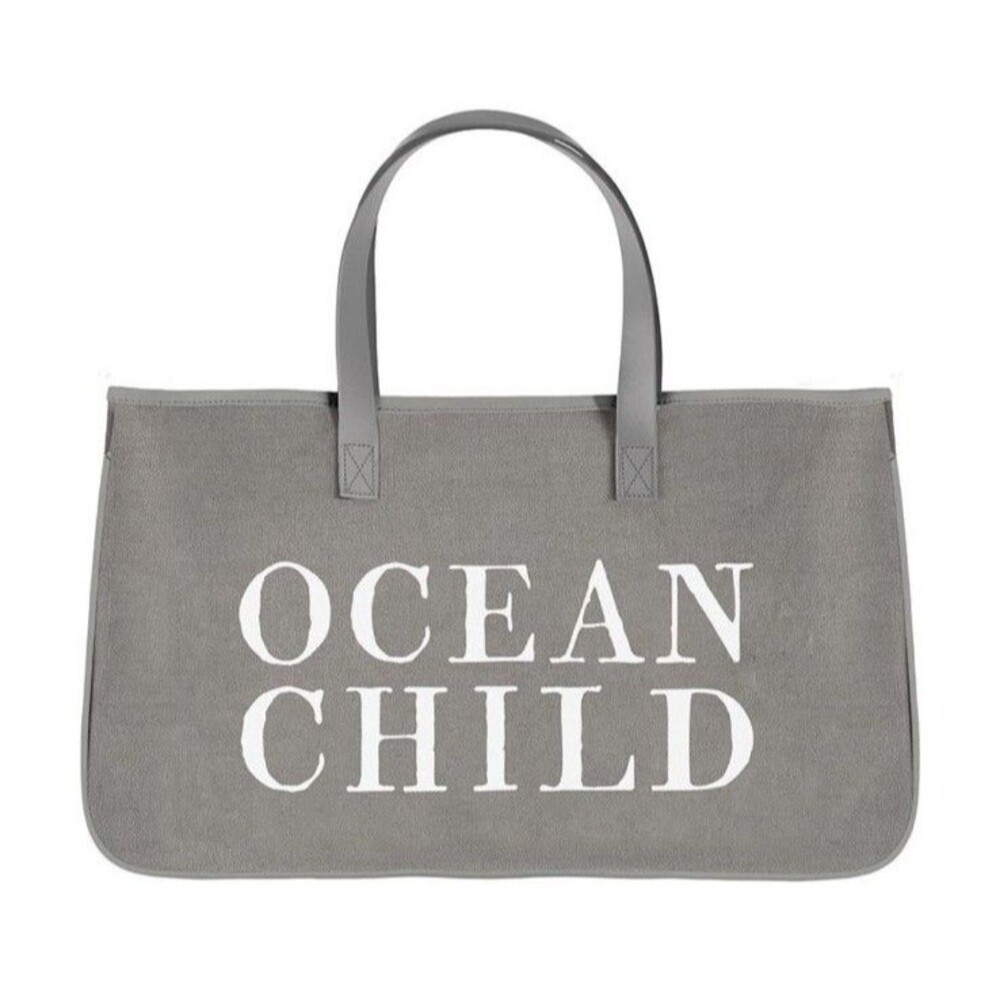 Ocean Child Canvas Tote Bag Santa Barbara Design Studio NEW